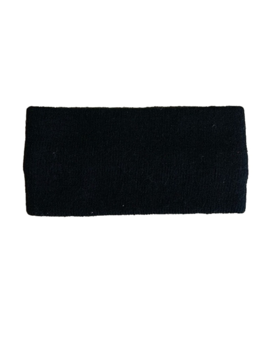 Black Elastic Winter Headband Unisex